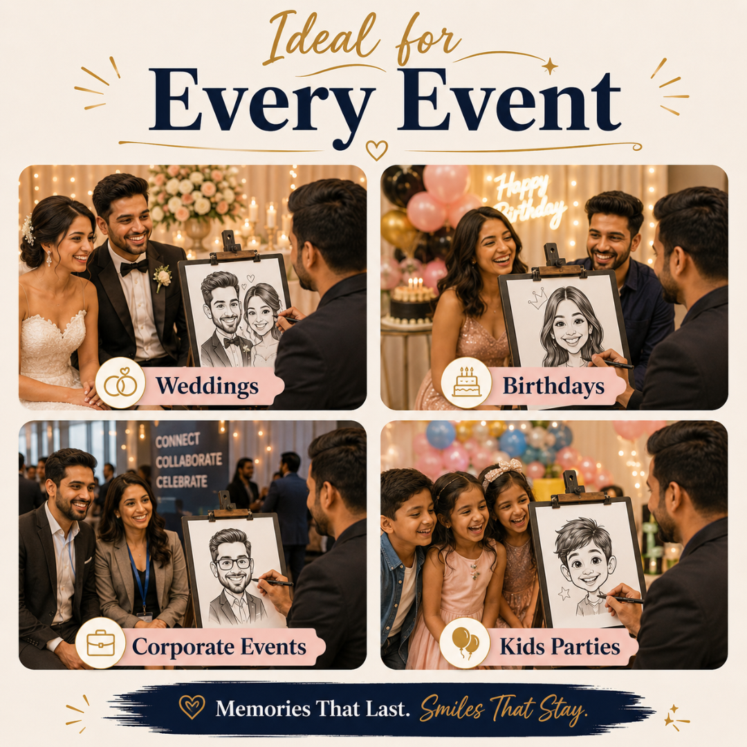 Caricature Artist for Rent