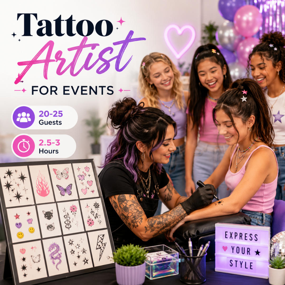 Tattoo Artist for Rent