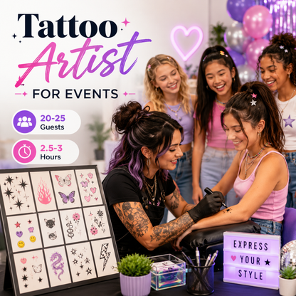 Tattoo Artist for Rent