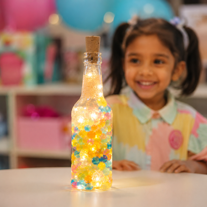 Jello Glitter Bottles on Hire