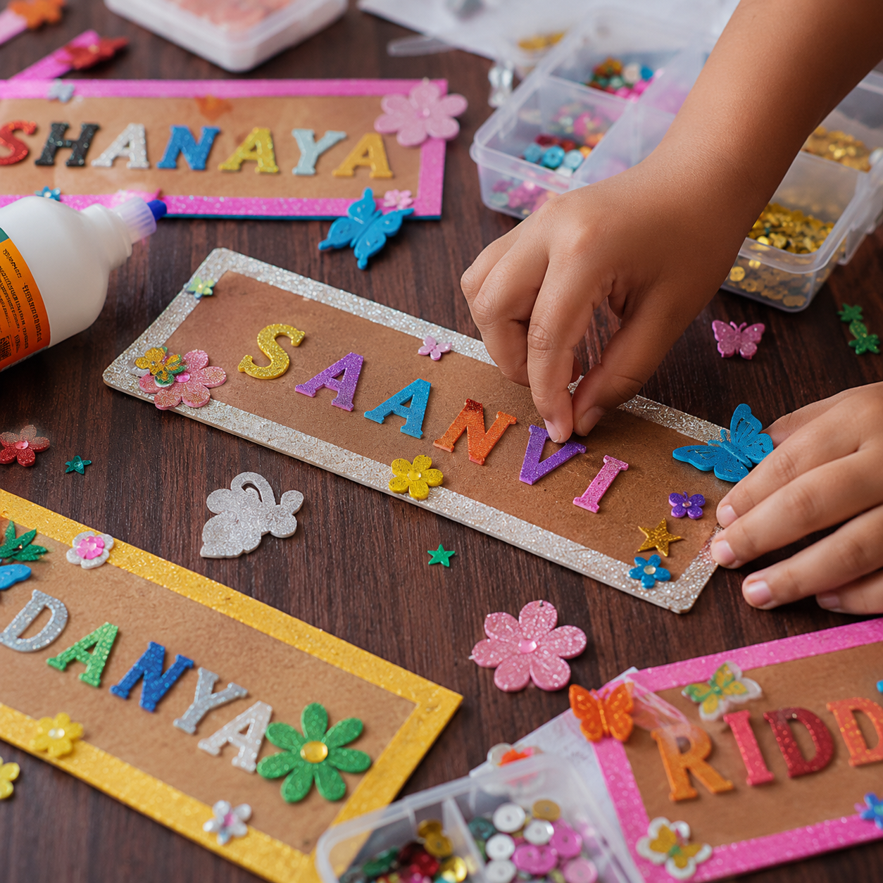 Name Plate Making for Rent