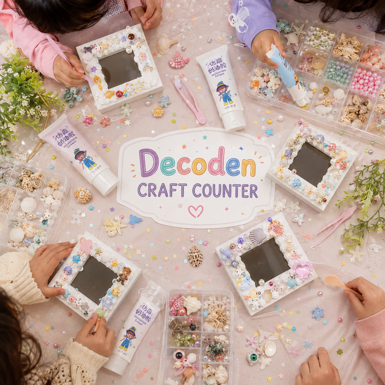 Decoden Craft Counter for Rent