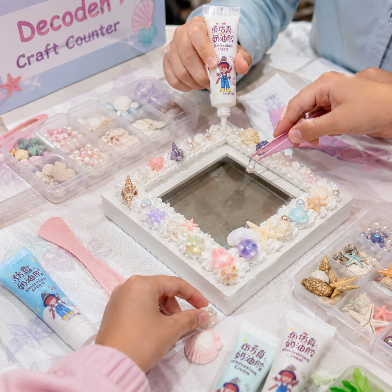 Decoden Craft Counter for Rent