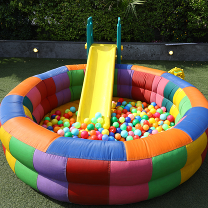 Inflatable Ball Pool with Slide for Kids for Rent