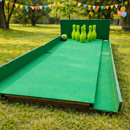 Wooden Bowling Alley for Rent
