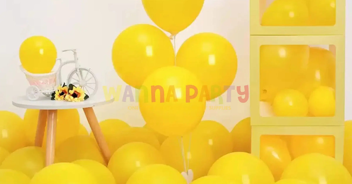 Ballonheld 25 Luftballons – Lemon Gelb, 27 Cm Ø, Premium Naturlatex, Für Luft & Helium Geeignet, Schwebezeit Ca. 10–12 H – Ideal Für Partys & Deko Ballonheld 25 Luftballons – Lemon Gelb, 27 Cm Ø, Premium Naturlatex, Für Luft & Helium Geeignet, Schwebezeit Ca. 10–12 H – Ideal Für Partys & Deko