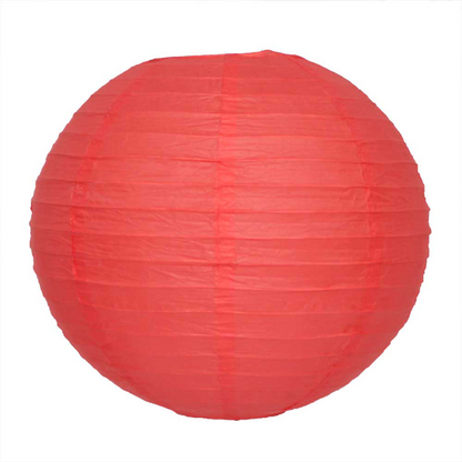 12" Glitter Red Lantern-1PC
