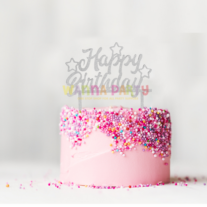 Happy Birthday Cake Topper