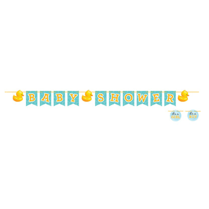 Baby Shower Duckie Letter Banner