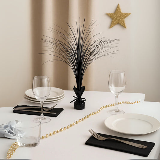 Black Spray Centerpiece for Table Decor - 18 inches - 1PC