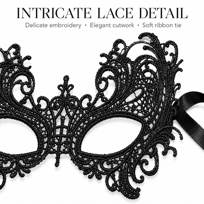Masquerade Wild Butterfly Black Wired Eye Masks - 1PC - Wanna Party - packaging