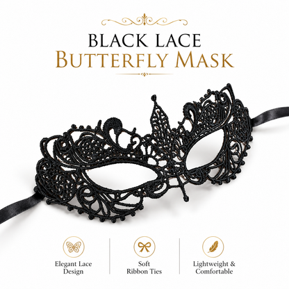 Masquerade Venetian Style Theater Masquerade Mask for Men and Wom... - Wanna Party - closeup