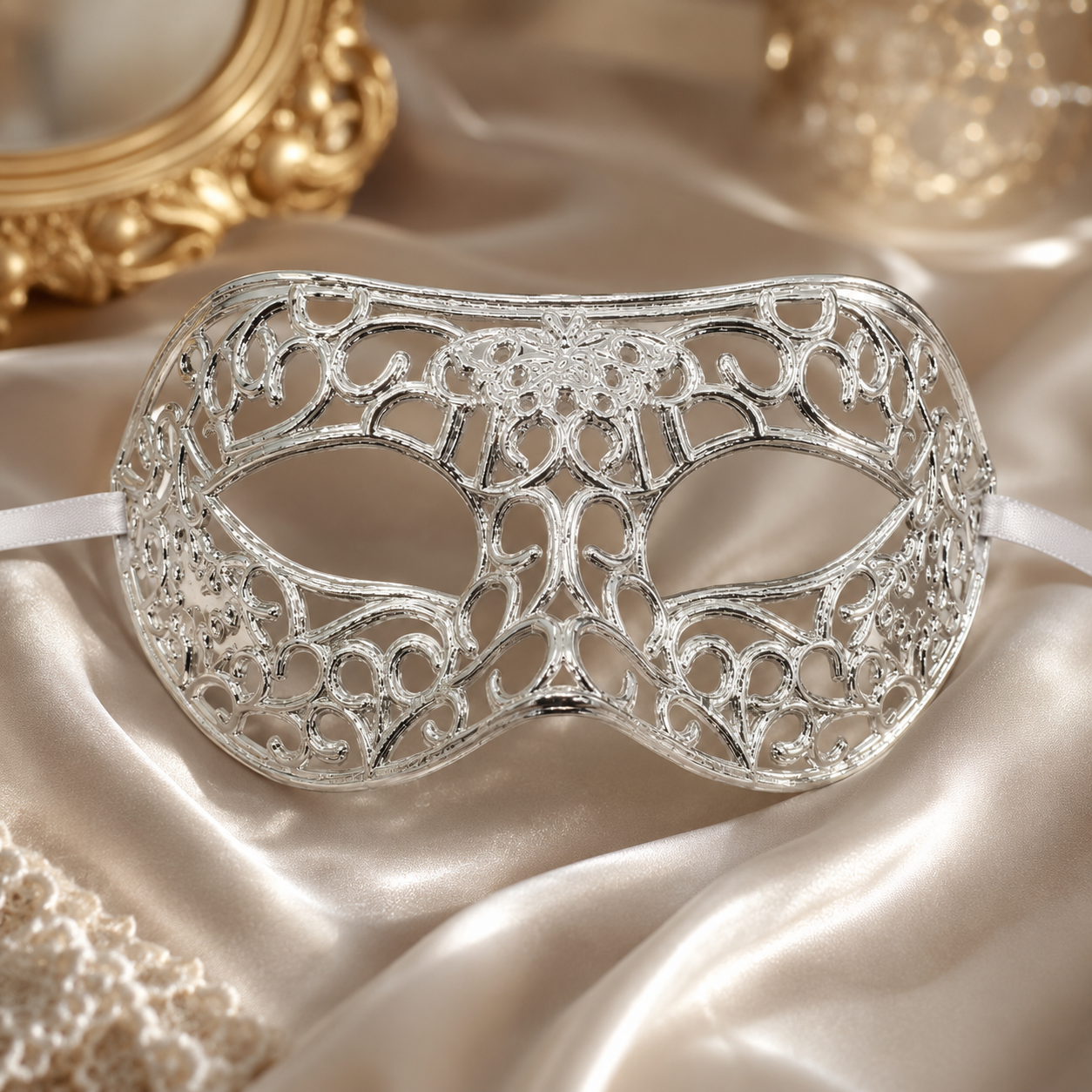 Masquerade Venetian Style Mask - Unisex