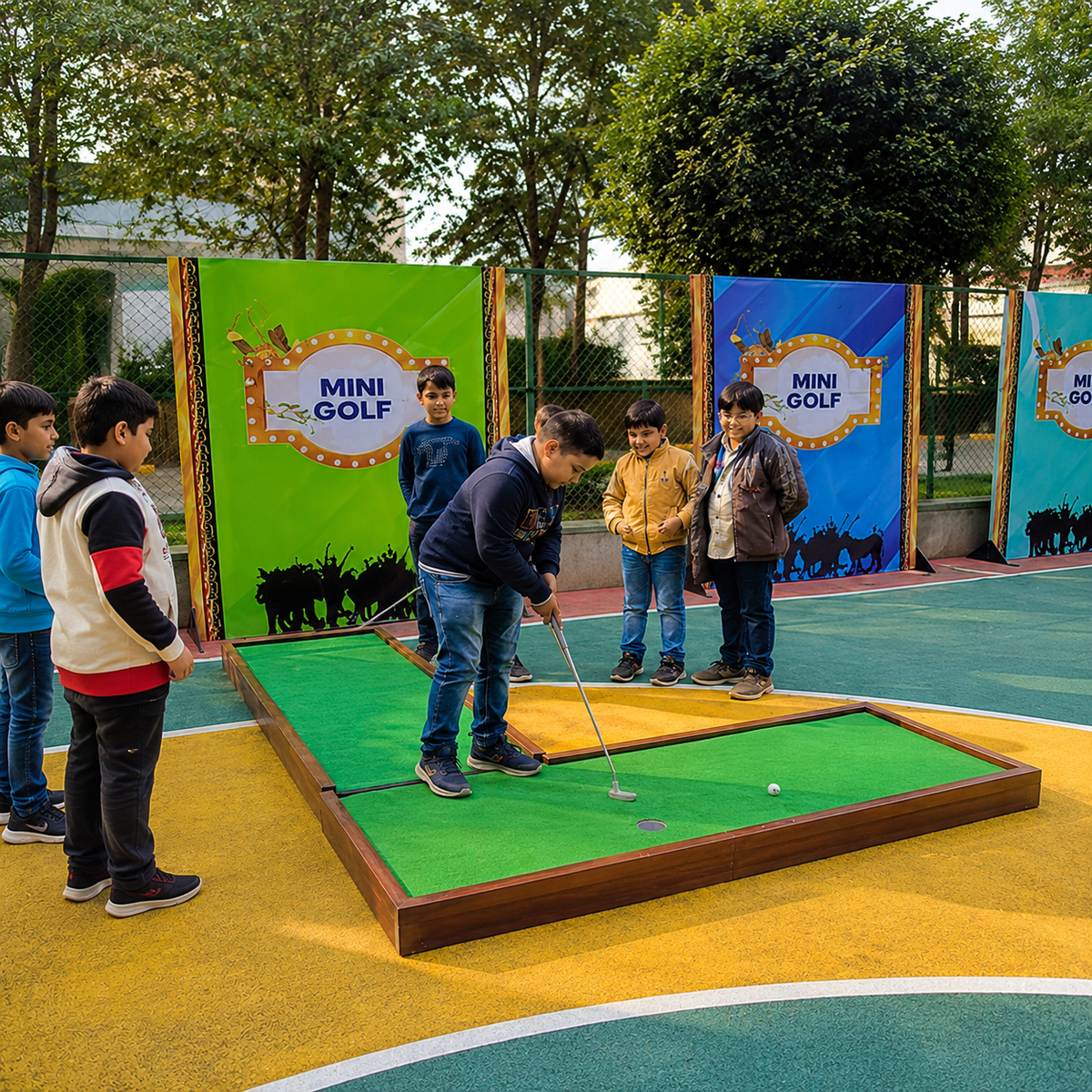 Mini Golf on Rent