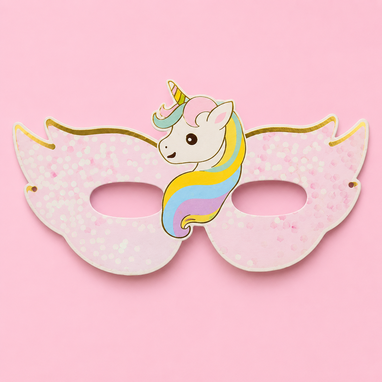 Unicorn Theme Paper Eye Mask - 6 PC
