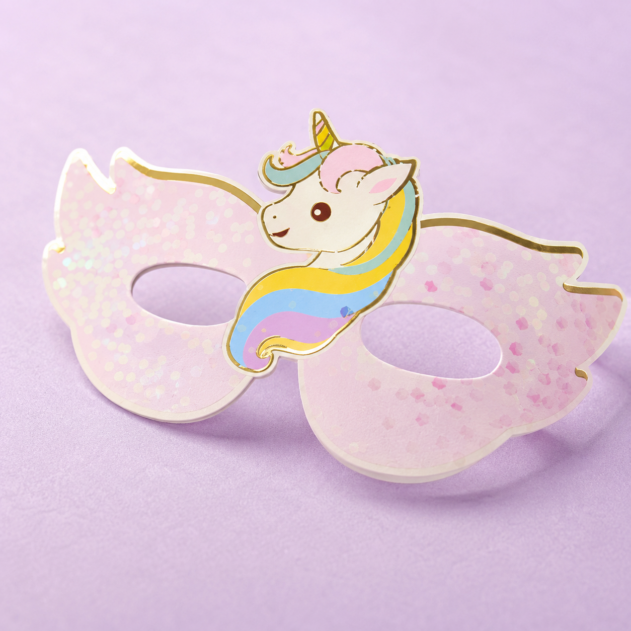 Unicorn Theme Paper Eye Mask - 6 PC