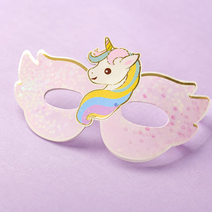 Unicorn Theme Paper Eye Mask - 6 PC
