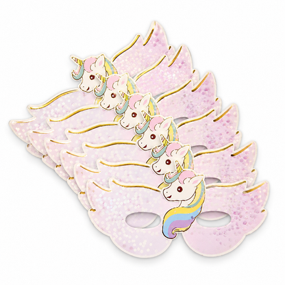 Unicorn Theme Paper Eye Mask - 6 PC