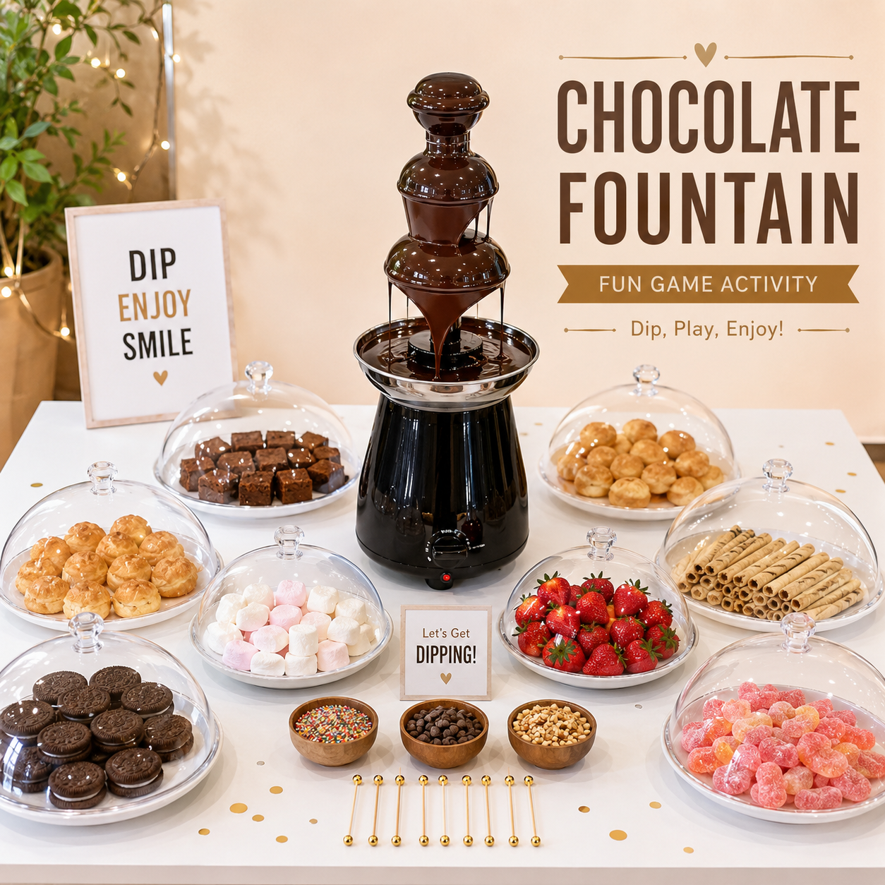Chocolate Fountain for Rent