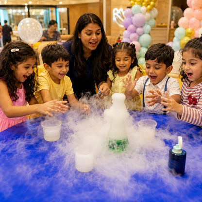 Dry Ice Science show for Rent