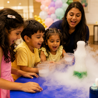 Dry Ice Science show for Rent