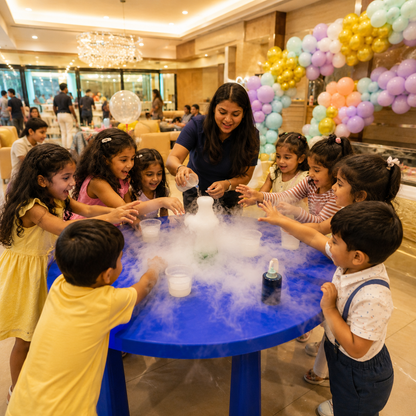 Dry Ice Science show for Rent