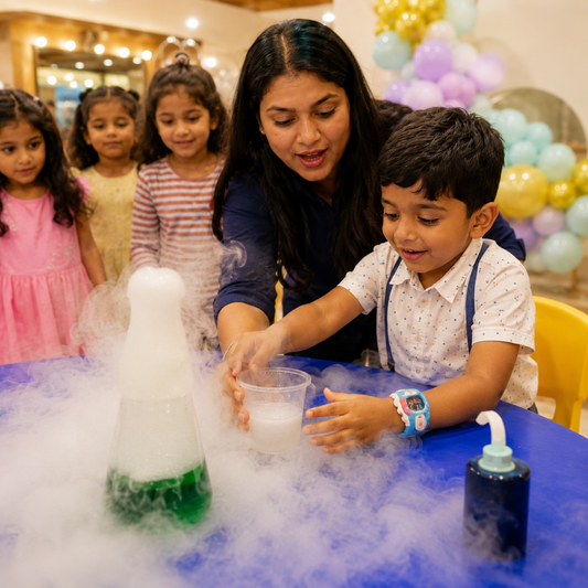 Dry Ice Science show for Rent