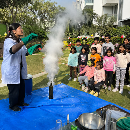 Liquid Nitrogen Science show for Rent