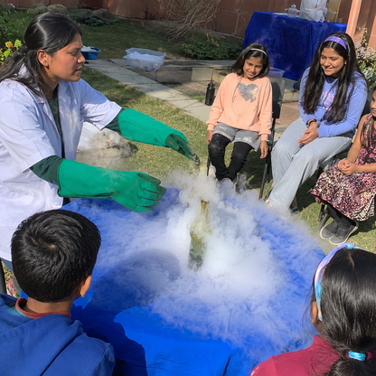 Liquid Nitrogen Science show for Rent