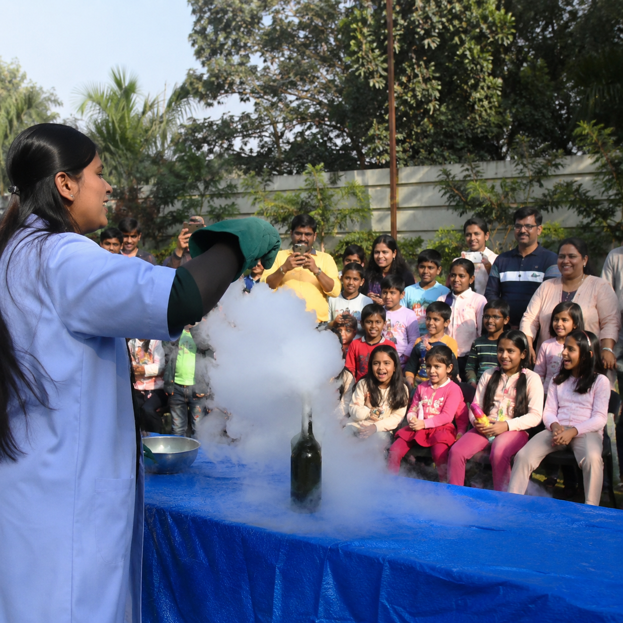 Liquid Nitrogen Science show for Rent