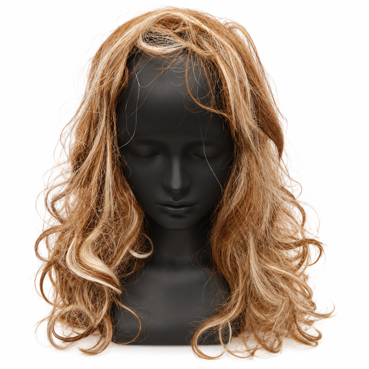 Poppy Brown Cosplay Long Wig | Fancy Dress Hair Wig for Halloween, Cosplay, Theme Parties & Costume Events