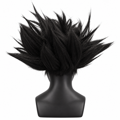 Poppy Black Cosplay Wig | Black Fancy Dress Hair Wig for Halloween, Character Costumes & Theme Parties