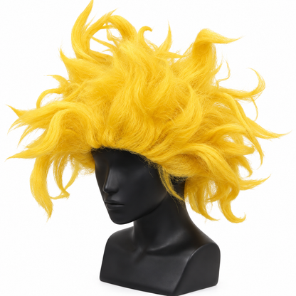 Poppy Yellow Cosplay Wig | Yellow Fancy Dress Hair Wig for Halloween, Character Costumes & Theme Parties
