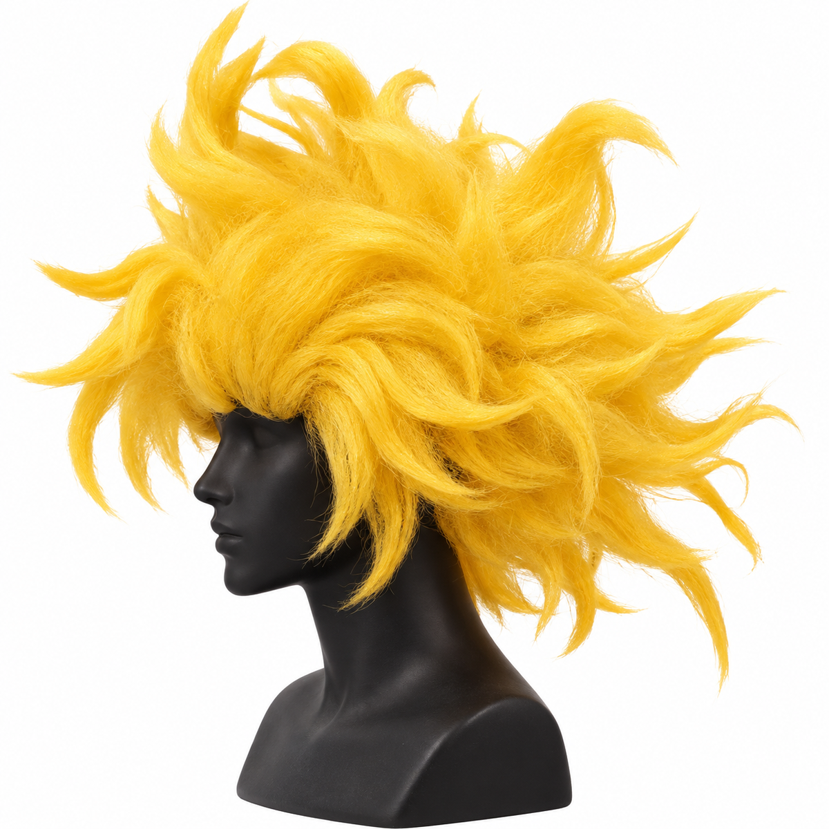 Poppy Yellow Cosplay Wig | Yellow Fancy Dress Hair Wig for Halloween, Character Costumes & Theme Parties