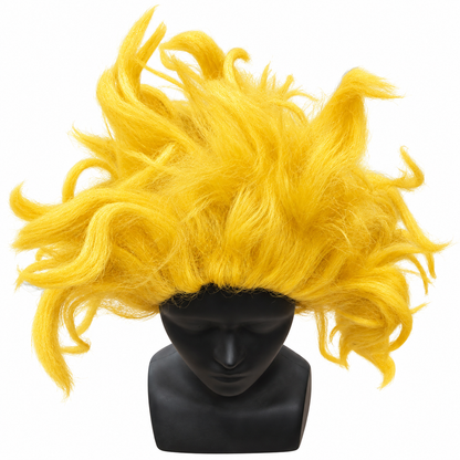 Poppy Yellow Cosplay Wig | Yellow Fancy Dress Hair Wig for Halloween, Character Costumes & Theme Parties