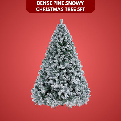 Dense Pine Snowy Charismas Tree - 5FT