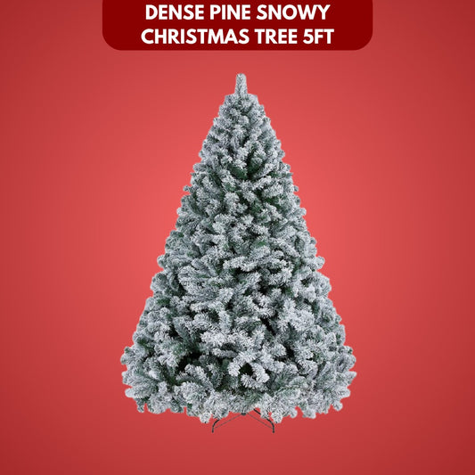 Dense Pine Snowy Charismas Tree - 5FT