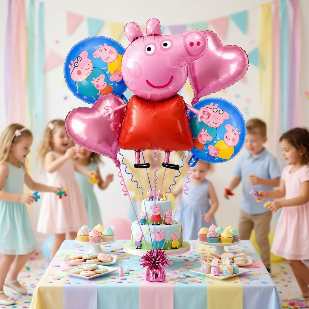 Peppa Pig Balloon Set - 5PC
