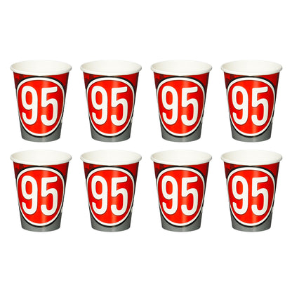 1st Birthday Hugs & Stitches Paper Cups - 250ML - 8 PC