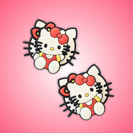 Hello Kitty Spinning  Shoe Charms - 2PC