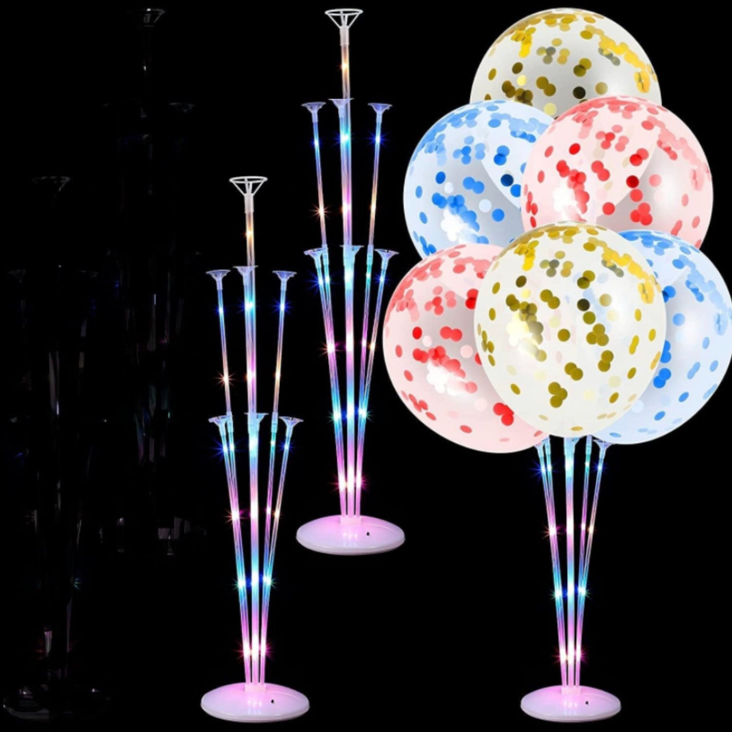 Balloon Centerpiece Stand with Light-1PC