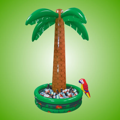 Inflatable Palm Tree Floats for Drinks and Ice - 6FT - 1PC - Wanna Party - front
