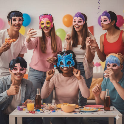 Kpop Demon Hunters Eye Masks - 6PC