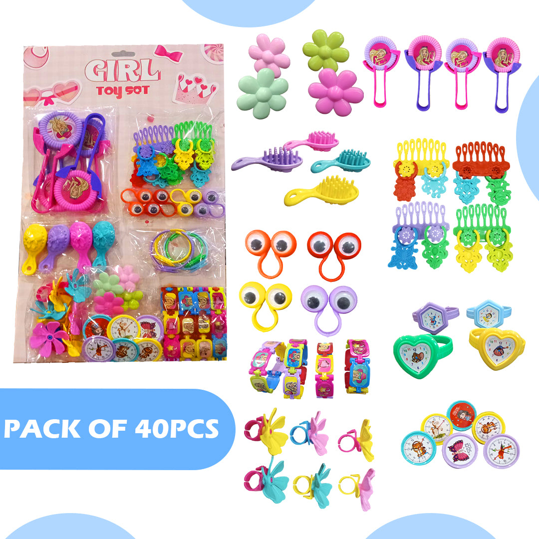 Makeup Theme Return Gift Set Girls 40PC - Bulk Party Favors | Wanna Party - Image 2
