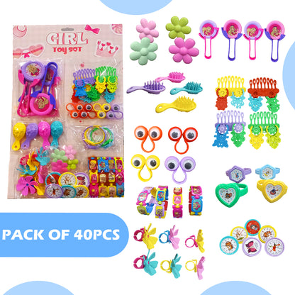 Makeup Theme Return Gift Set Girls 40PC - Bulk Party Favors | Wanna Party - Image 2