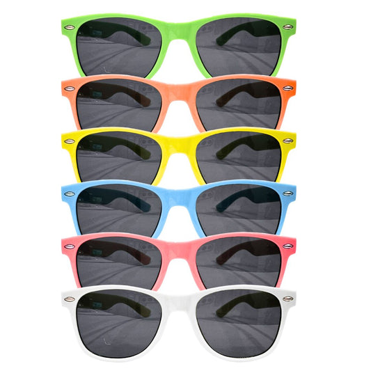 Neon Retro Sunglasses Party Favors for Mehendi/Haldi and Other Occassions - 6PC