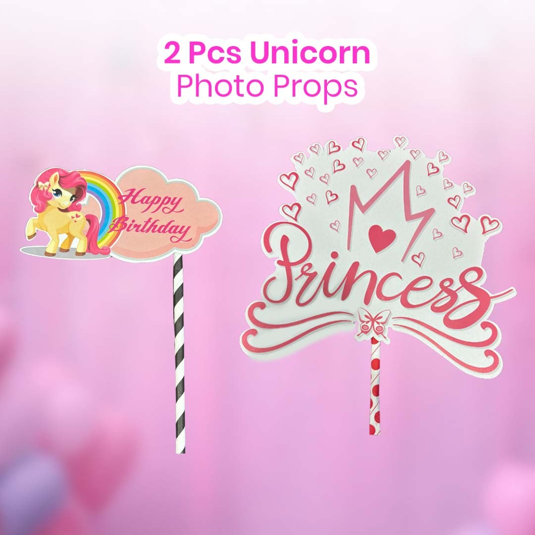Princess Birthday Party Decoration Set - 17PC