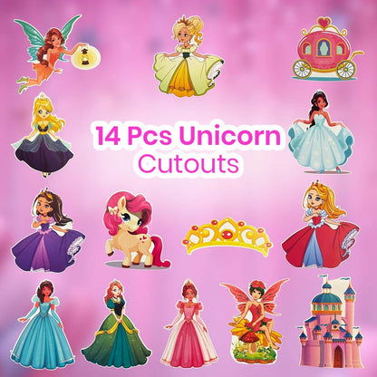 Princess Birthday Party Decoration Set - 17PC
