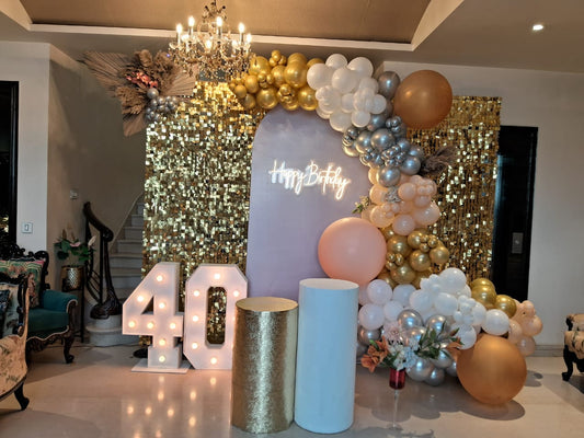 Happy Birthday Set up