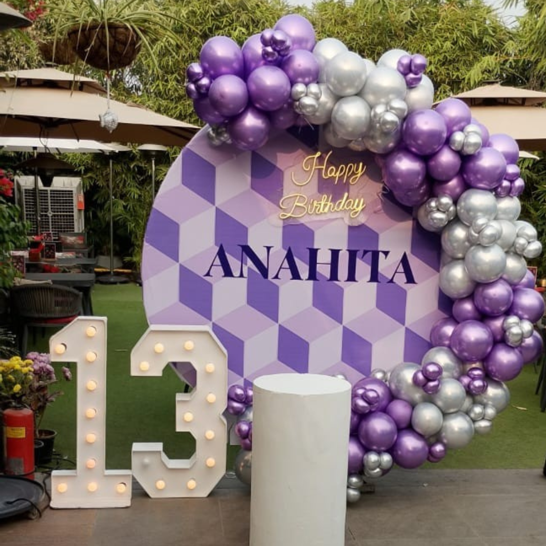 13th Birthday Set up